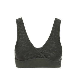 NWT Good American Medium Impact Crossover Bralette